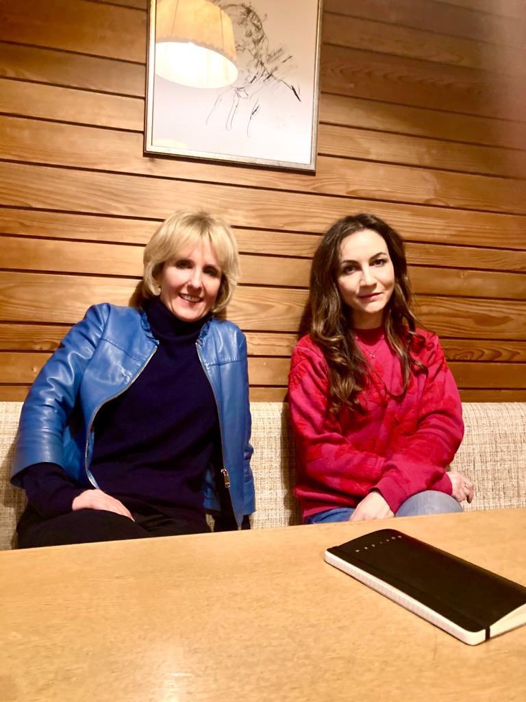 #imGespräch zu Frau und Politik ist im Kasten. Danke an Barbara Plagg für die Zeit und den Austausch😀👍