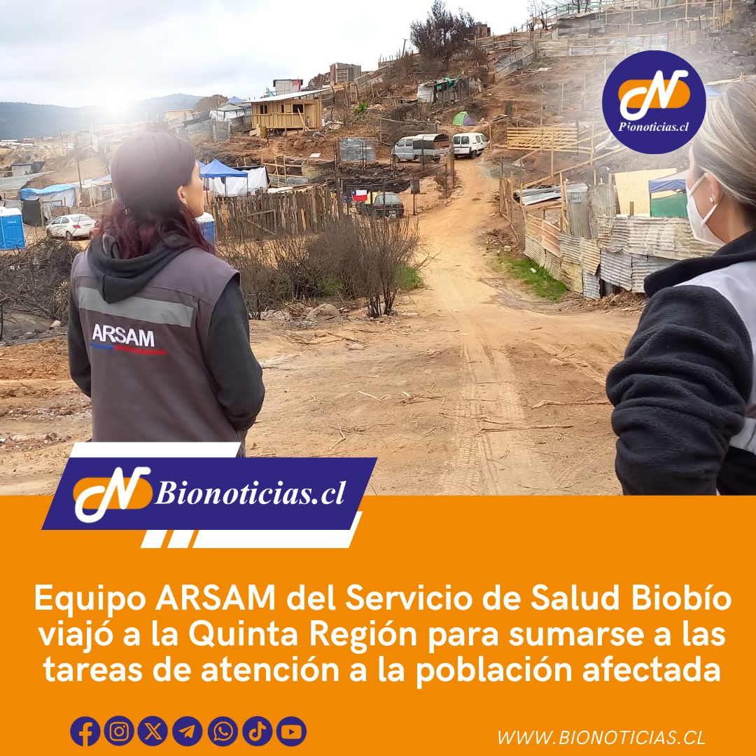 CHANDIAFER's tweet photo. Equipo ARSAM del Servicio de Salud Biobío viajó a la Quinta Región para sumarse a las tareas de atención a la población afectada
https://t.co/DuW8cSbNTW a través de @Bionoticiascl
#ARSAM #ServicioDeSaludBiobío #AtenciónMédica #ApoyoRegional #Emergencia https://t.co/KDBK0HbwsB