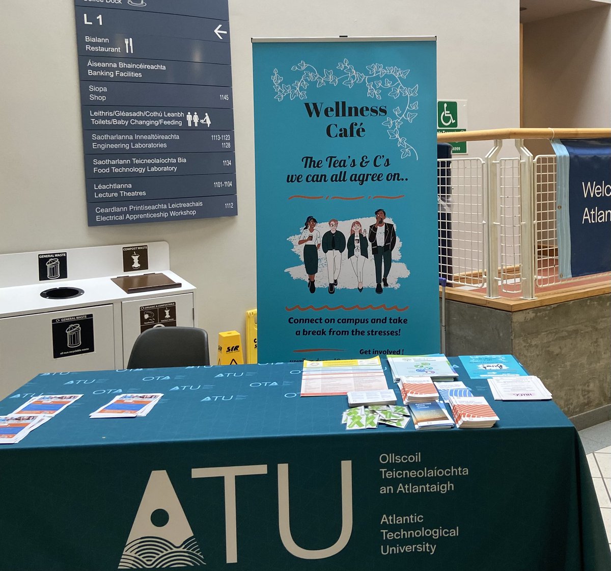 SharonF58433002's tweet photo. Busy day on campus @ATUDonegal_ College Students Mental Health &amp; Wellbeing Conference an inspirational day https://t.co/uvpAnn6ZtL