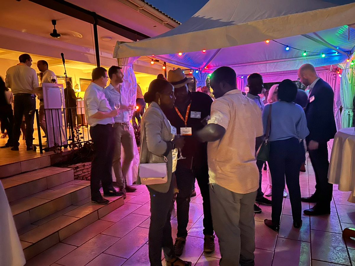 Hosted a vibrant reception for the Dutch-Ugandan 🇺🇬🇳🇱 agribusiness community and a visiting delegation of 🇳🇱 farmers & entrepreneurs presenting at the #HarvestMoneyExpo this weekend. Come and visit us - the Netherlands village 🧡 - at Kololo airstrip! #FarmingAsABusiness