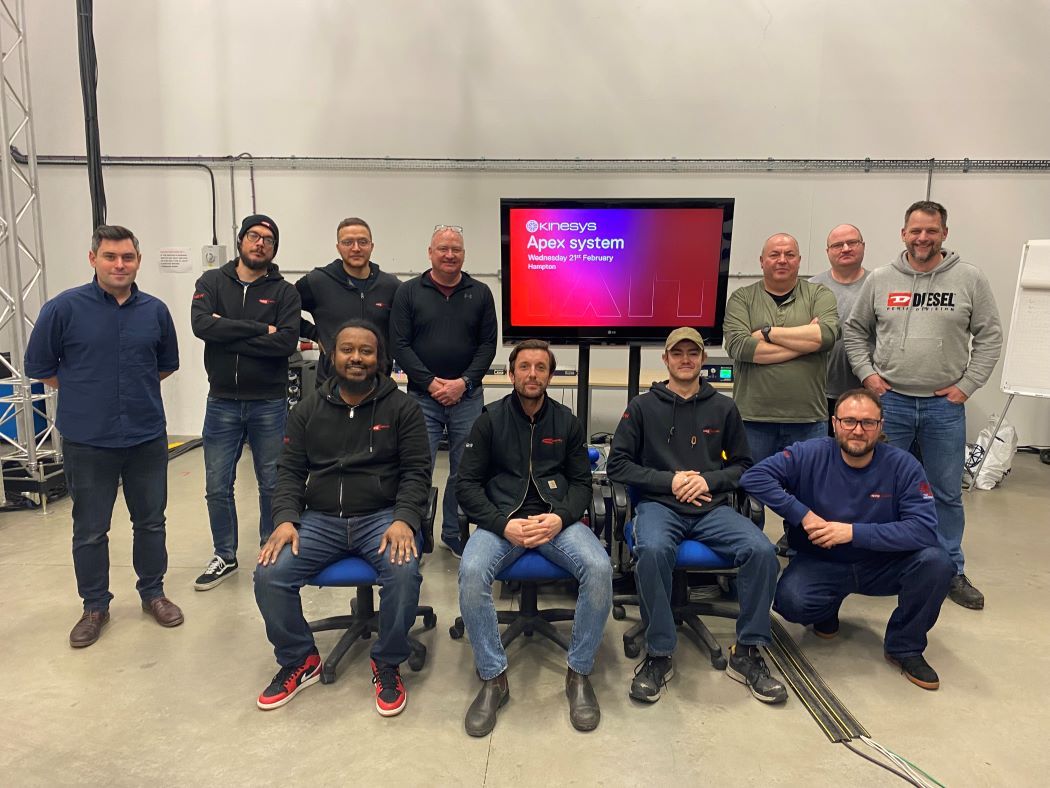 taitproducts's tweet photo. Fantastic to welcome @NegEarthLights to Hampton for our new Kinesys Apex System Training course.
Looking forward to seeing what you'll achieve with our Apex system on your next big tour. Learn more about our available training courses;
https://t.co/MzbiwuwOCN
#KinesysInControl https://t.co/cRZ40ZUjqM