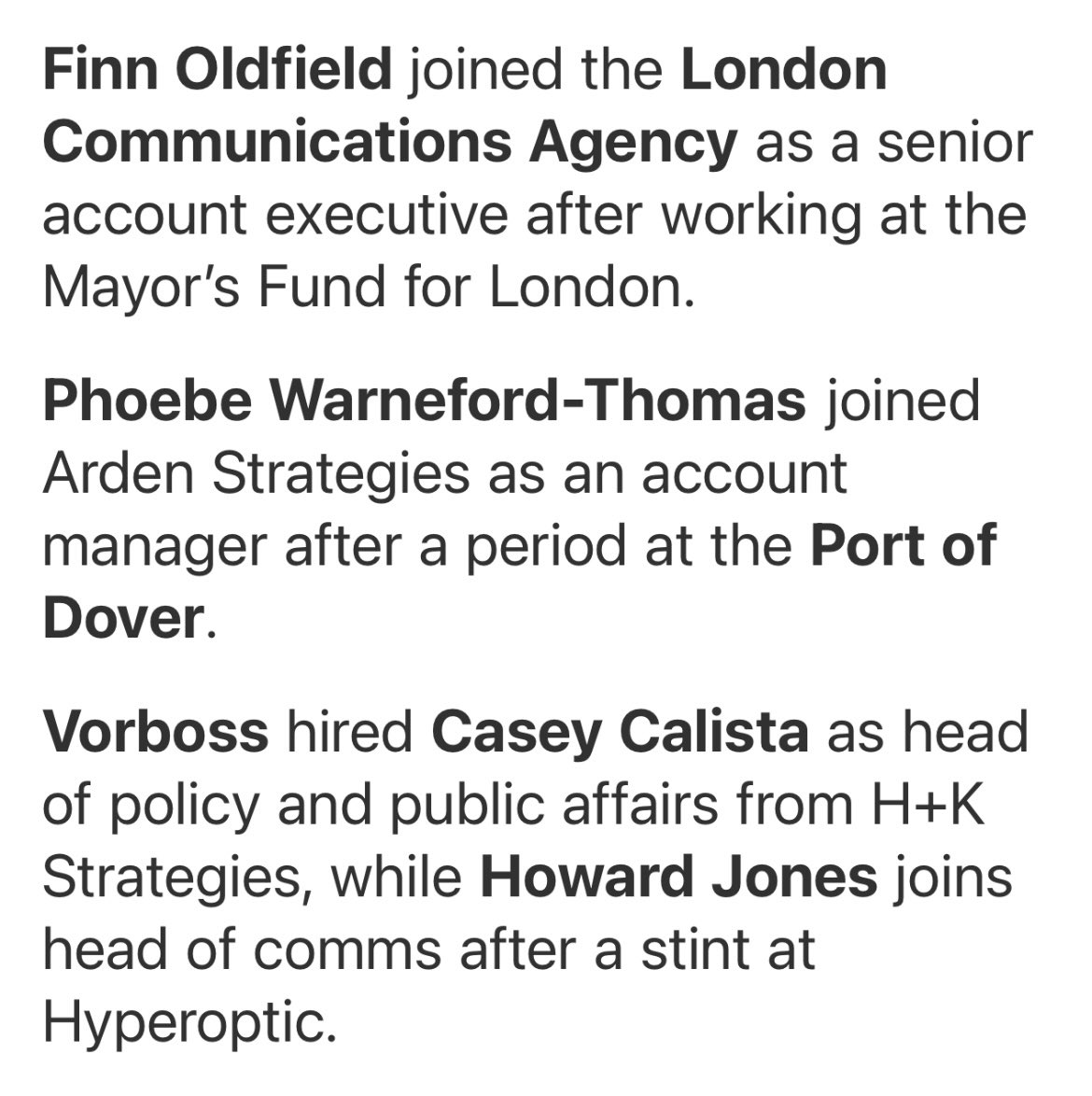 🚨Personal news klaxon! Always a treat to make it into @POLITICOEurope as I start my new role as Senior Account Executive @LDNcomms in the Politics, Engagement & Planning team. The built environment will be a key policy area in the run up 2 #GE24 & I can’t wait to get stuck in!