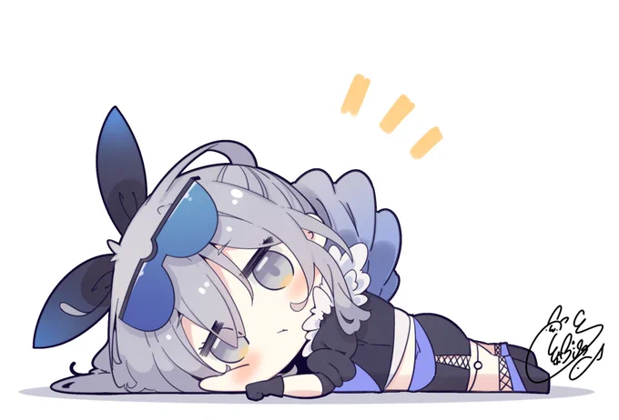 横になってる銀狼  #崩壊スターレイル #HonkaiStarRail 