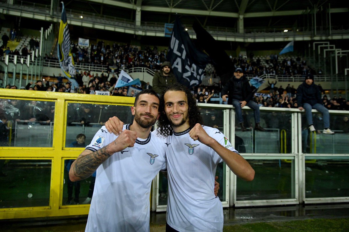 Important Victory yesterday. So happy to scored one more Goal. Forza Lazio 🦅💙🤍 @OfficialSSLazio