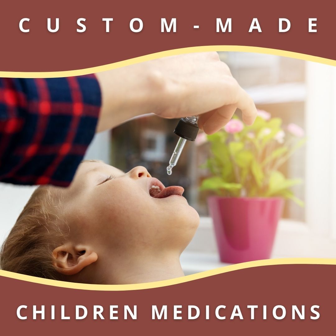 SRxCompounding's tweet image. Custom-made medicines, available as #Liquids or #Chewables, offer a comfortable option for #Children who struggle with swallowing pills. Discuss with us your child&apos;s medication challenges for easier administration.