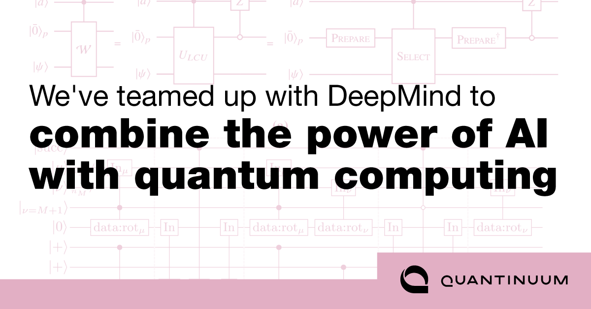 Quantinuum (@quantinuumqc) on Twitter photo We’ve teamed up with <a href="/GoogleDeepMind/">Google DeepMind</a> to combine the power of AI with quantum computing processes, successfully minimizing the number of the most expensive gates (T gates) needed to implement a given circuit.
🔗 arxiv.org/abs/2402.14396 We’ve teamed up with <a href="/GoogleDeepMind/">Google DeepMind</a> to combine the power of AI with quantum computing processes, successfully minimizing the number of the most expensive gates (T gates) needed to implement a given circuit.
🔗 arxiv.org/abs/2402.14396