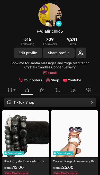 Have you joined my live on #TikTok I share #mentalhealth self care strategies. I also do #yogadaily #meditation<a href="/tag/tiktok"class="tags">#TikTok</a><a href="/tag/mentalhealth"class="tags">#mentalhealth</a><a href="/tag/meditation"class="tags"><span>#meditation</span></a><a href="/tag/yogadaily"class="tags"><span>#yogadaily</span></a>