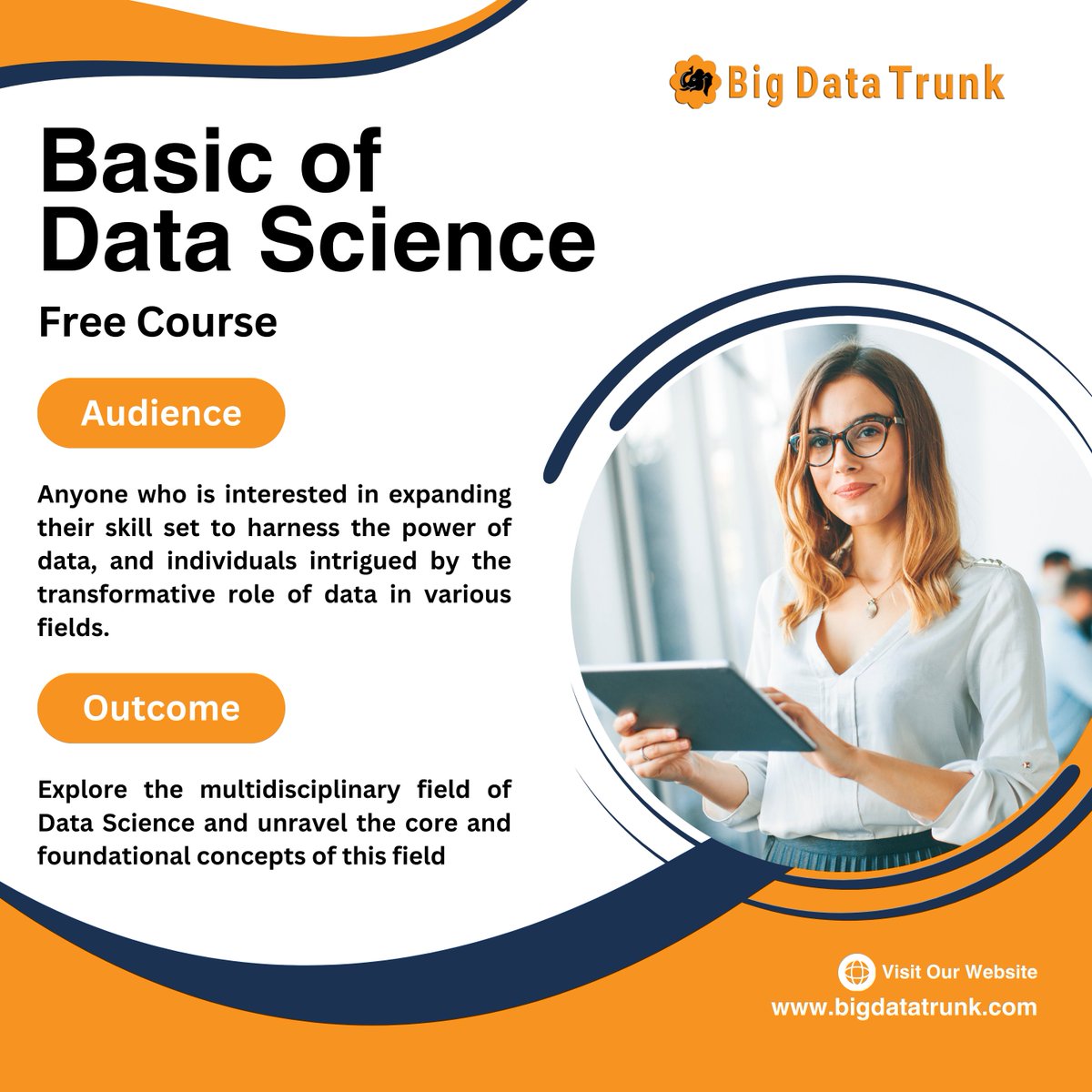 BigDataTrunk's tweet image. 📊 Dive into the fundamentals of Data Science with BigData Trunk and embark on a journey to harness insights, drive innovation, and propel your career forward. Enroll now and pave the way for a data-driven future💡 elearning.bigdatatrunk.com/p/basics-of-da… #DataScience #FreeCourse #BigDataTrunk