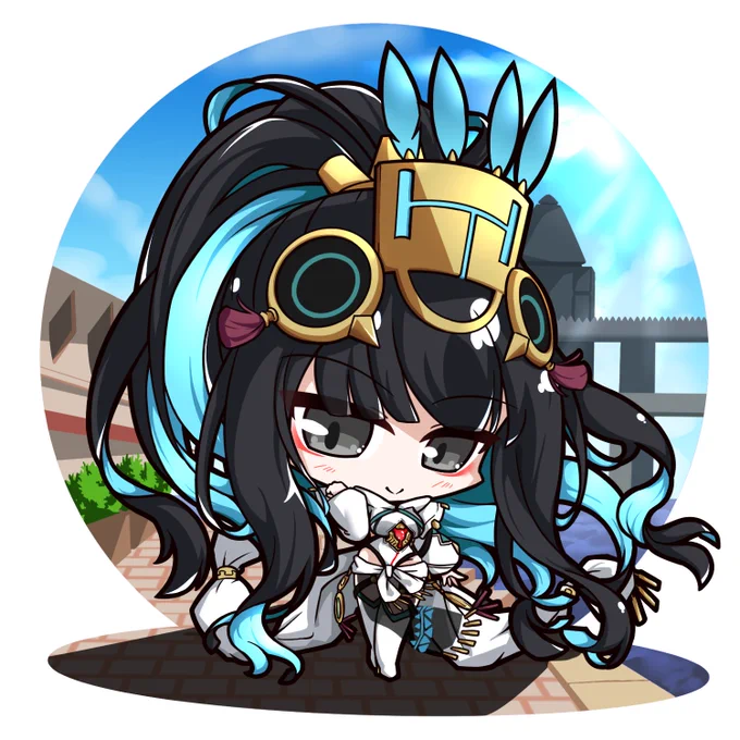 #フォロワー1万以下の神絵師発掘したいブルアカとFGOのデフォルメを描いています 