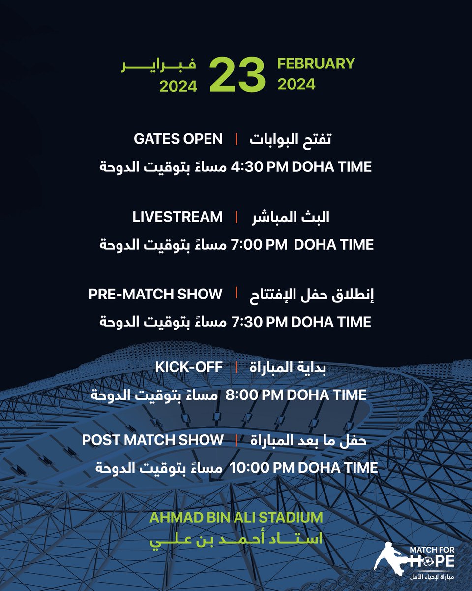 Match for Hope tweet media