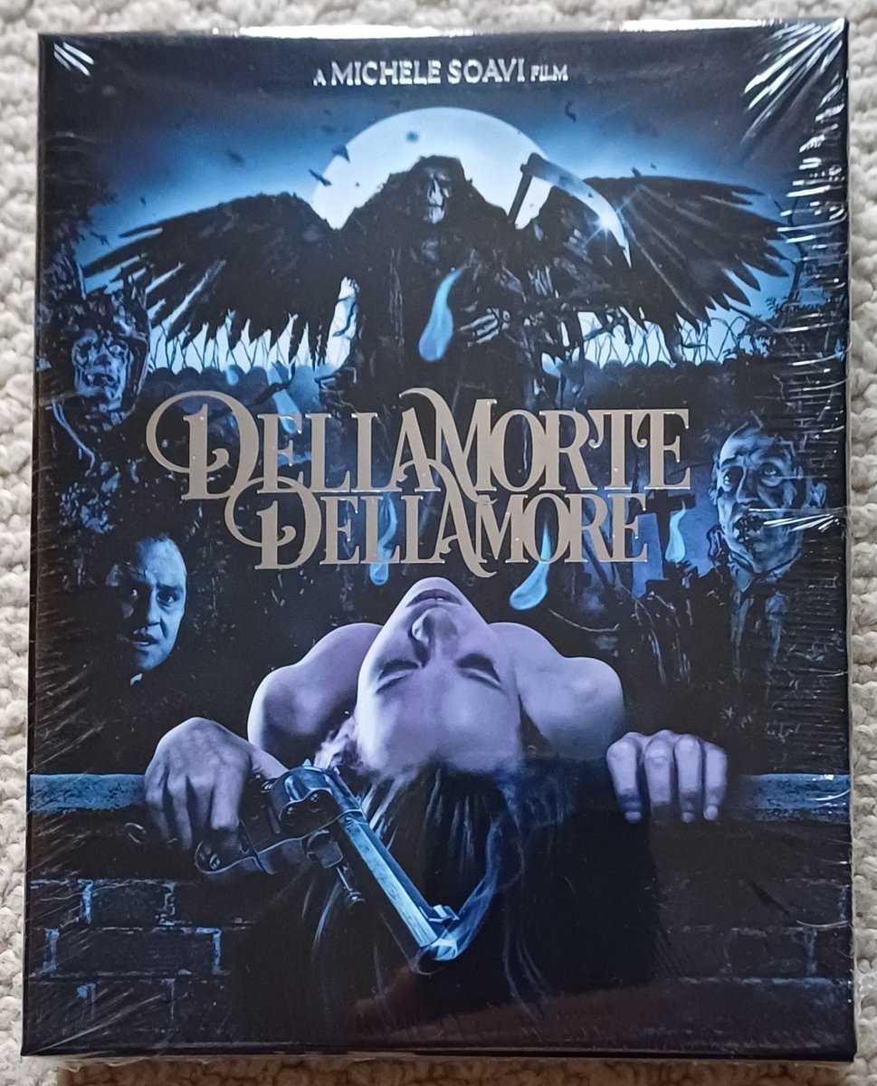 Recent #PhysicalMedia pick-up... on 4K UHD & blu-ray #DellamorteDellamore (1994 - Dir. #MicheleSoavi) #RupertEverett #AnnaFalchi #FrançoisHadjiLazaro