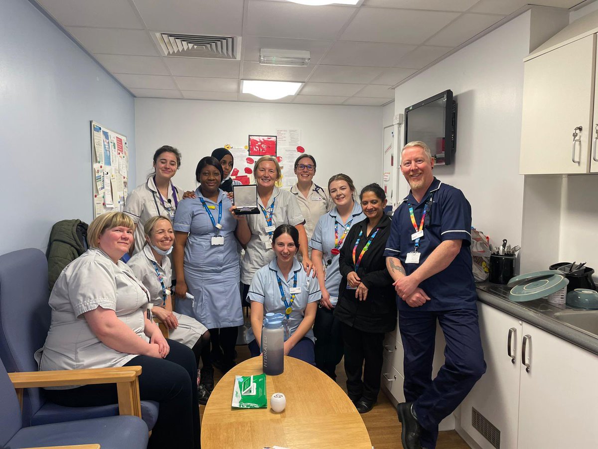 SurgeryThoracic's tweet photo. Many congratulations to our fantastic Healthcare Assistant Kerry Sarson who received a Cavell award today, so well deserved, Kerry keep being you, you are amazing! 🎉🎉🎉 https://t.co/IMpUHoJ7hX