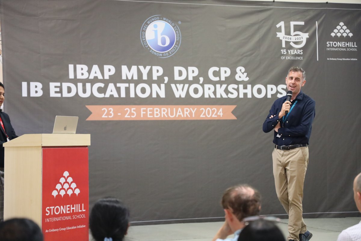 Stonehill_SIS's tweet image. An exciting first day of @iborganization's workshops at our school! Welcoming educators from across India and Asia-Pacific for a day filled with learning and collaboration. #IBWorkshops #EducationCommunity #ibworkshop #teacherworkshop #ibcp #ibmyp #ibpyp #ibdp #ibeducation