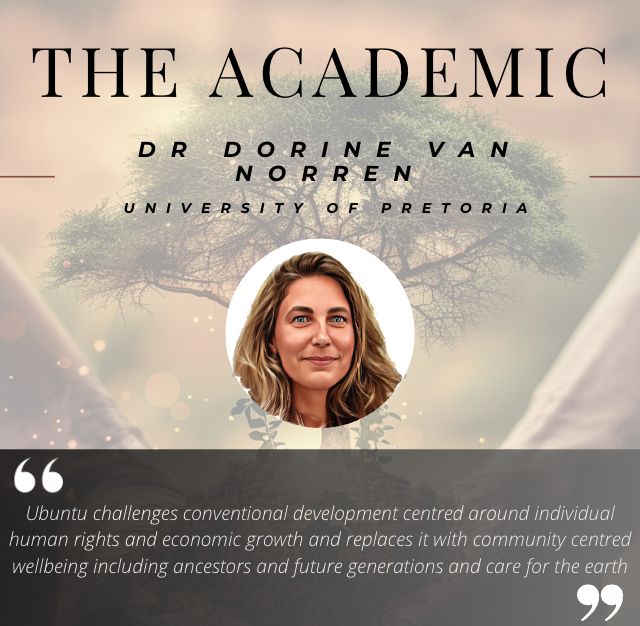 Q&amp;A: What role can African Ubuntu play in sustainable development?
Author <a href="/DorinevanN/">Dorine van Norren</a> <a href="/LeidenLaw/">Leiden Law School</a> <a href="/UniLeiden/">Universiteit Leiden</a> <a href="/UPTuks/">University of Pretoria</a> 

Article: theacademic.com/reimagining-pr…

#africa #SGD #justice #ubuntu