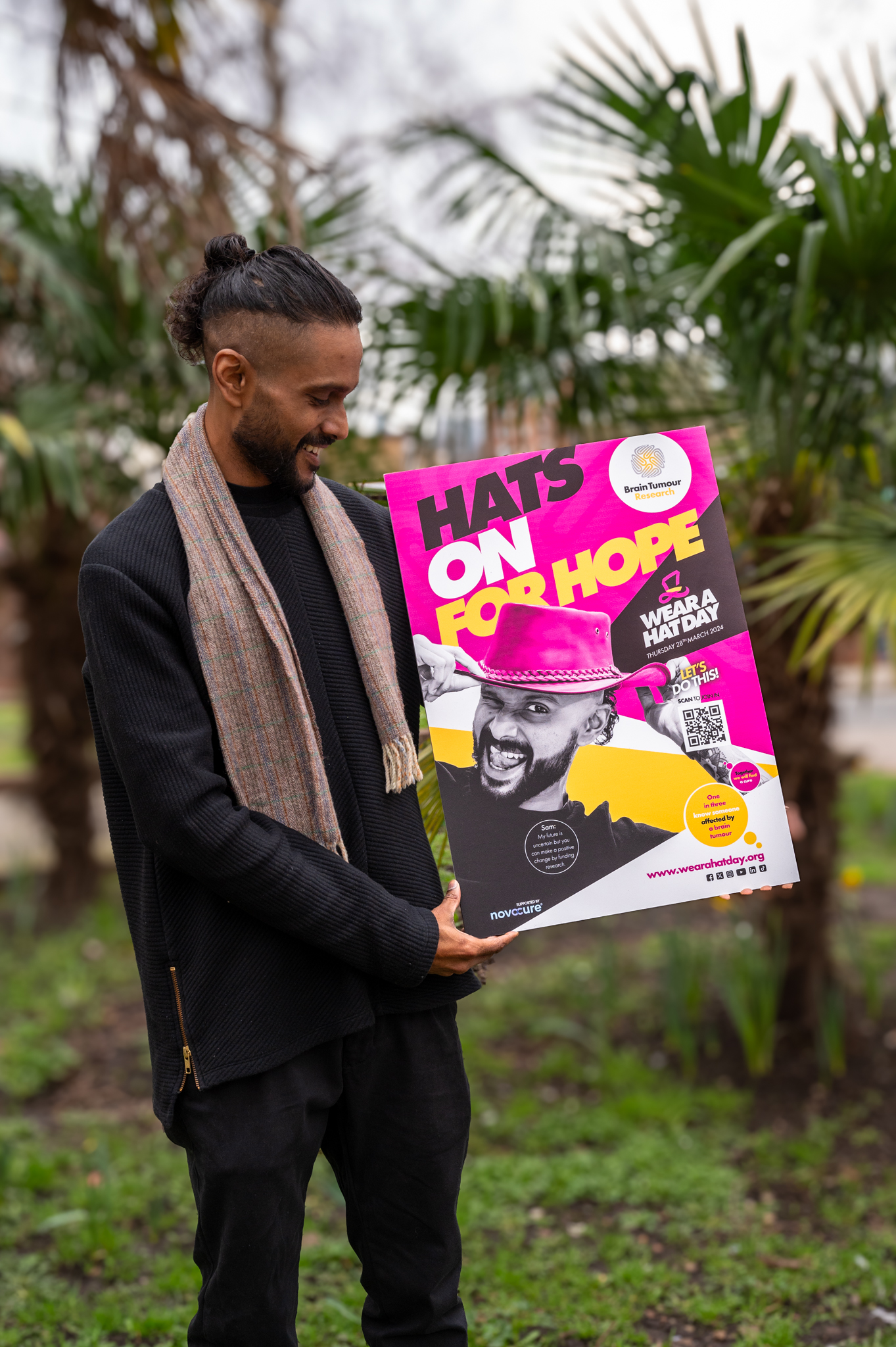 Brain Tumour Research on X: "Sam Suriakumar, a Supporter ...