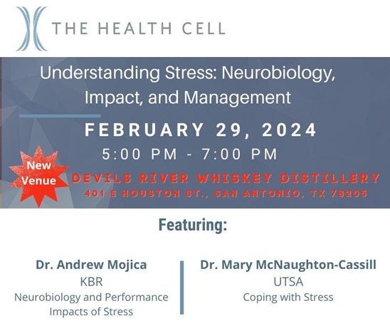 Check out a local distillery and learn how to embrace a stress-free mindset – it’s a win/win! Join The Health Cell for an event at Devil’s River Whiskey Distillery to Understand Stress: Neurobiology, Impact and Management on February 29th.  Register here: buff.ly/3SYGntQ