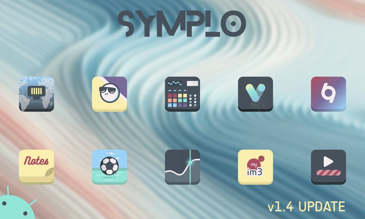 #ItsSymploAs  47 new icons for this week's update. With creative and unique artwork, like the ones pictured below, there's a new favorite waiting for you. Get your copy today and join in on the hottest new icon pack of 2024.

play.google.com/store/apps/det…