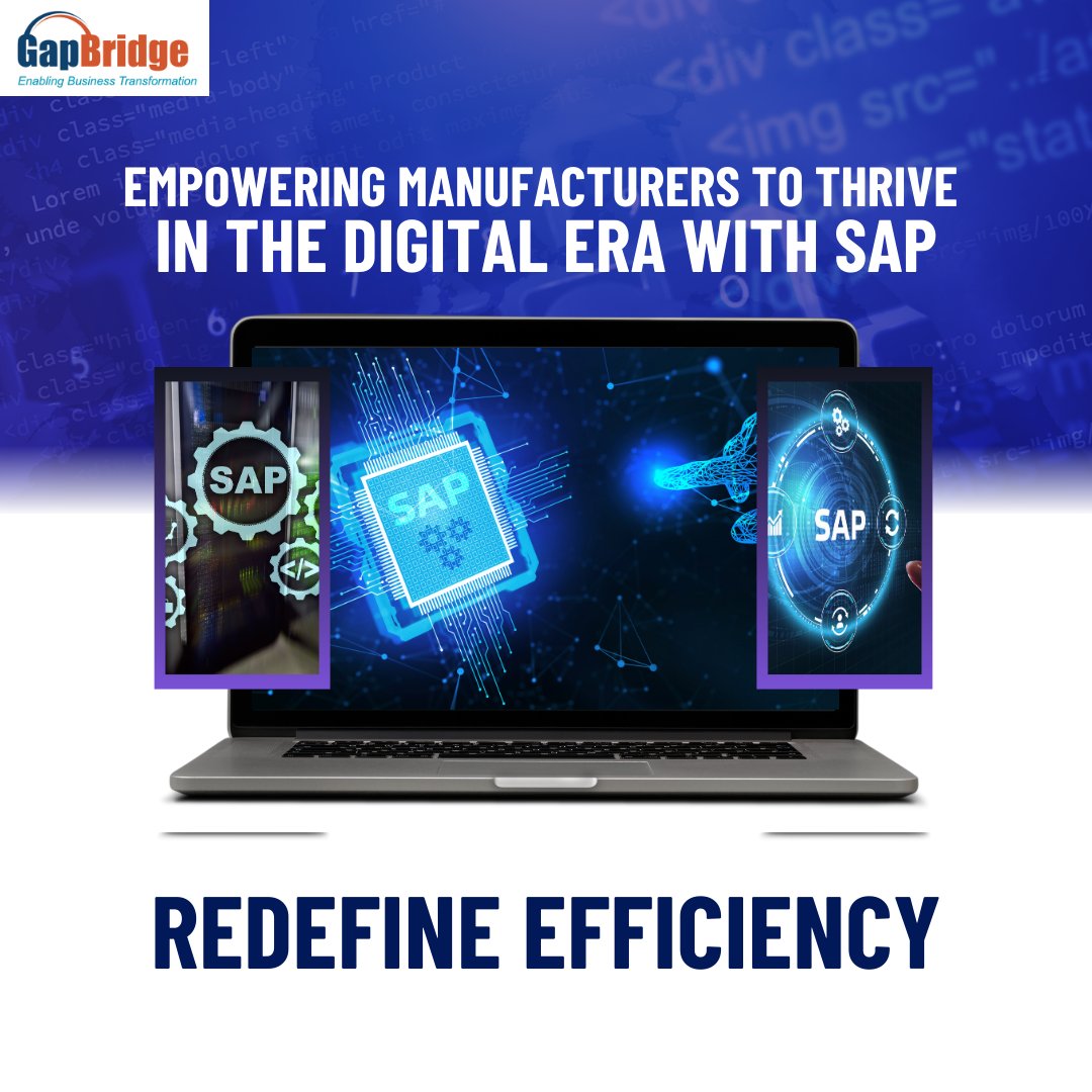 Gapbridge_'s tweet image. Join the revolution. Embrace the future. Thrive with SAP. 💼✨
.
.
#EmpoweringManufacturers #digitaltransformation #sapsuccess #innovationrevolution #GapBridge #KicchaSudeep #DhruvRathee #SAP