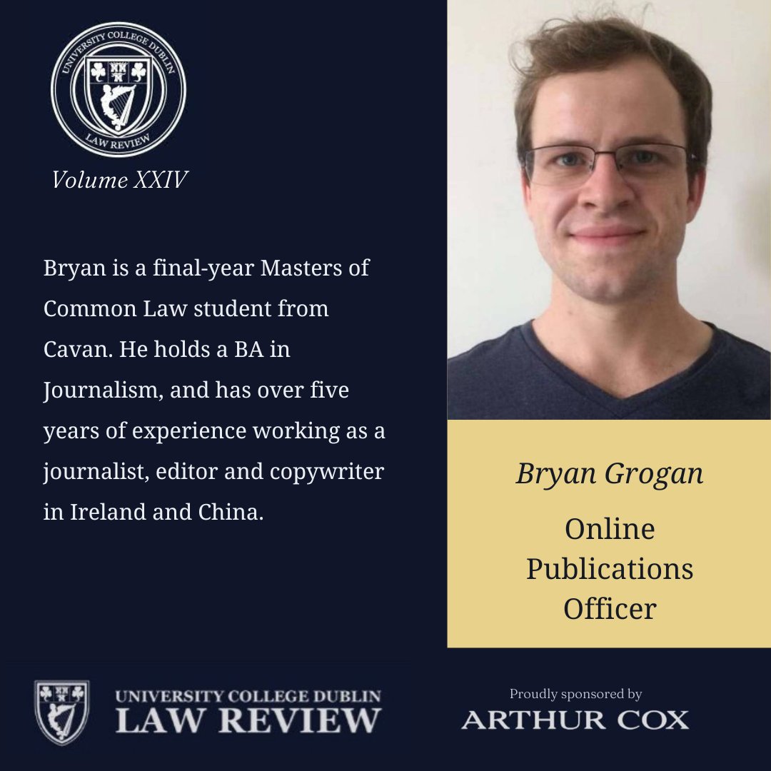 UCDLawReview's tweet photo. To conclude the introduction of our Editorial Board Members, we have our Publications Officers. Meet Charles, Bryan, and Ruth! https://t.co/xdh3VJDAeU