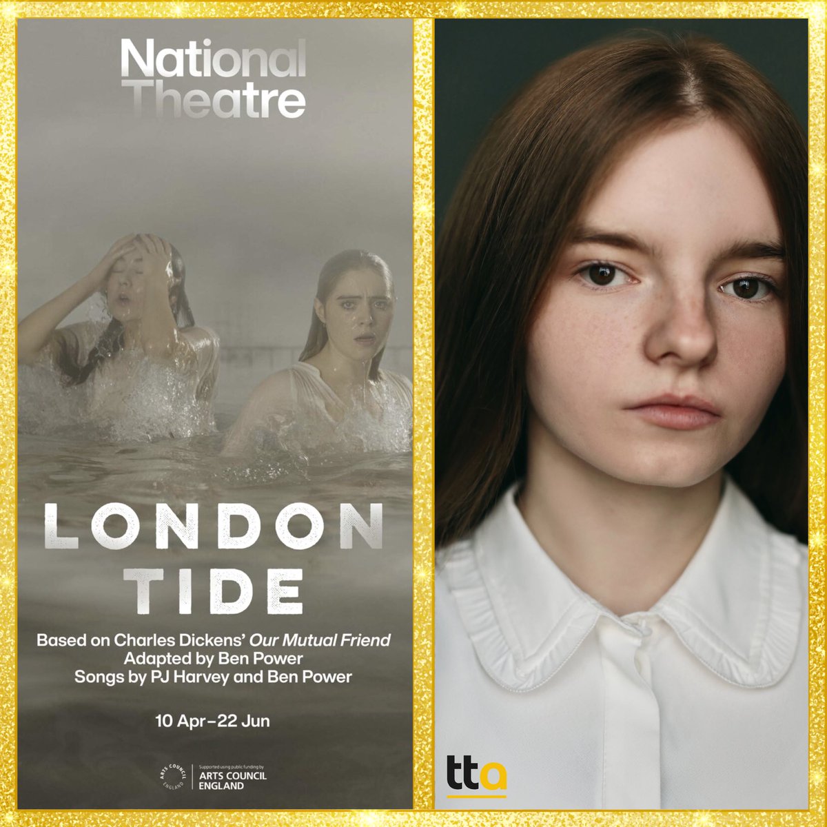 We’re delighted to announce that our amazing ELLIE-MAY SHERIDAN is making her professional theatre debut at the National Theatre in London Tide✨ ⭐️Client: @EllieMaySherida 🎭Company: @NationalTheatre #tta #ttaadults #nationaltheatre #londontide