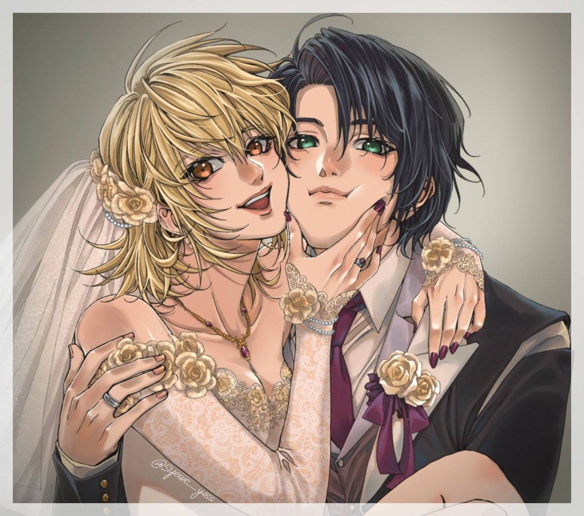 syewe_yoss's tweet photo. Love wins all with AsuCaga ❤💍
#Athrun
#Cagalli
#アスカガ https://t.co/L6zddC5Miq