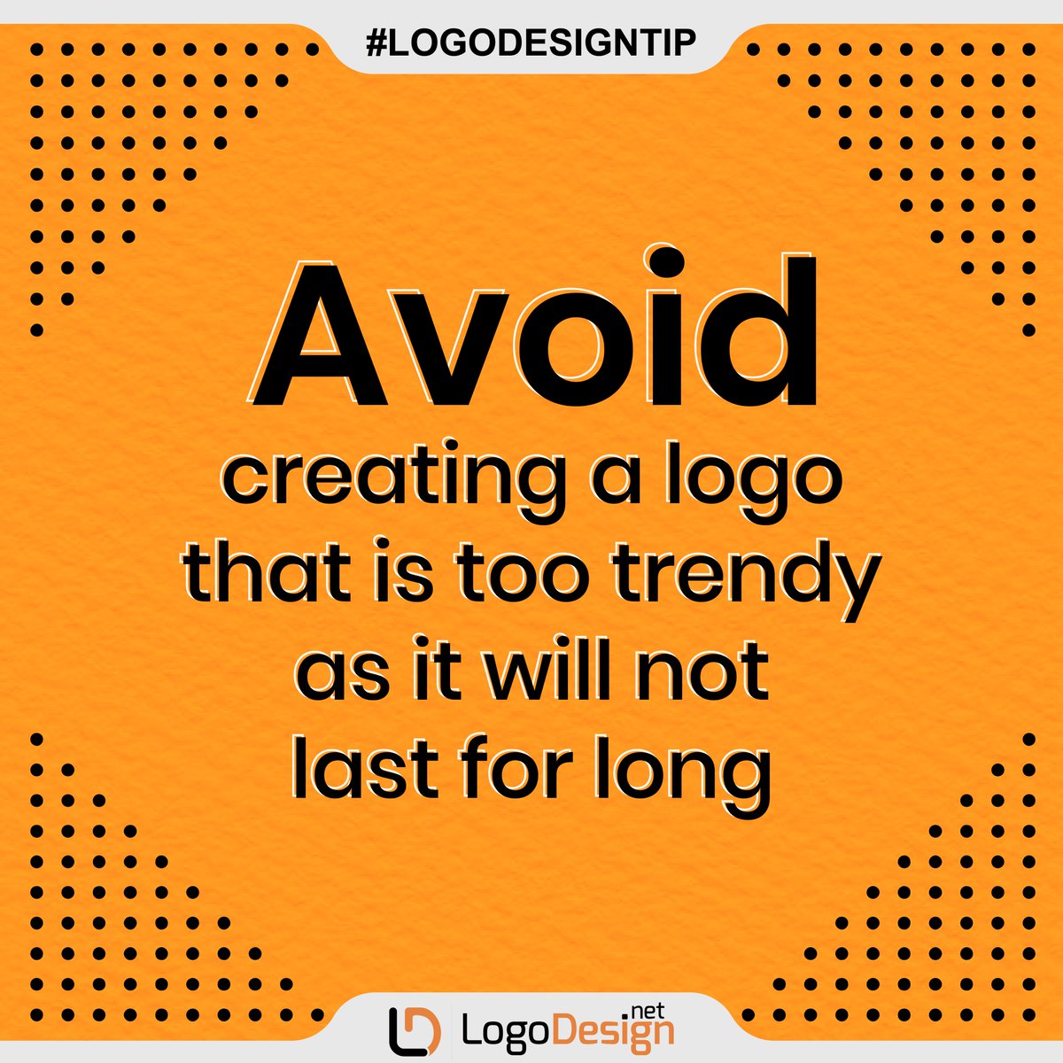 LogoDesign_Net's tweet image. Avoiding trends can lead to logo designs that stand the test of time. 

#logodesigntip #logos #logocreator