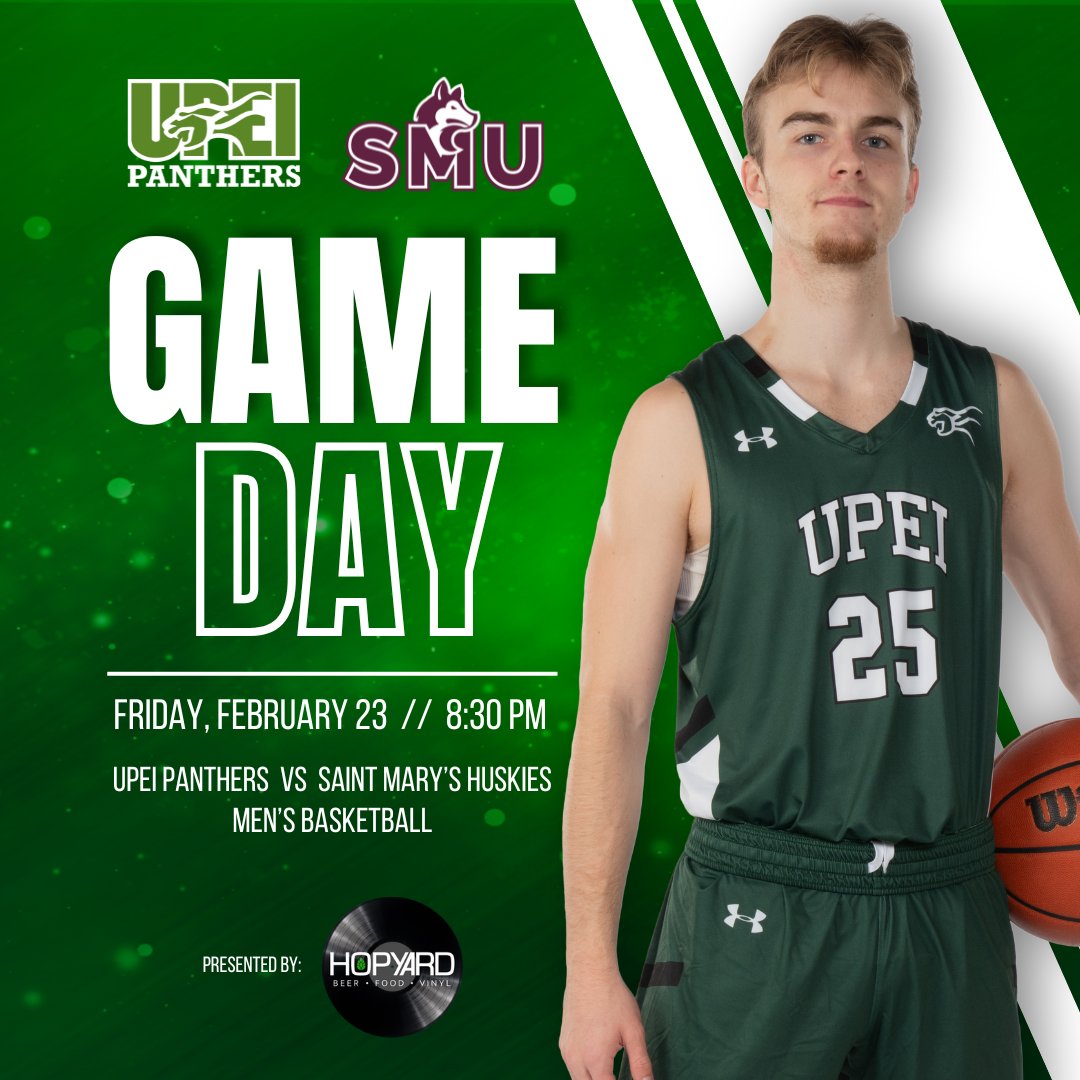 A lot to play for on GAME DAY! FRIDAY, FEB. 23 AWAY🚌: T&F🏃‍♀️🏃‍♂️ @ AUS Championships 1 PM | WBSK🏀 vs. St. FX (Quarter-final) 8:30 PM | MBSK🏀 vs. SMU (Quarter-final) #GoPanthersGo | #TrackAndField | #Basketball