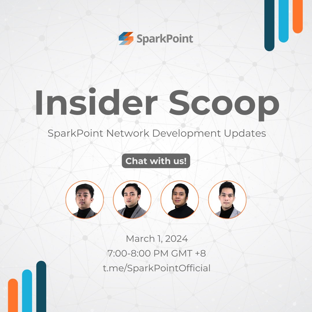 Don't miss out! Ask your burning questions directly to our developers in our Telegram group on March 1st. It's your chance to dive deep into the latest tech and shape the future of #SparkPointNetwork. Join here: t.me/SparkPointOffi…