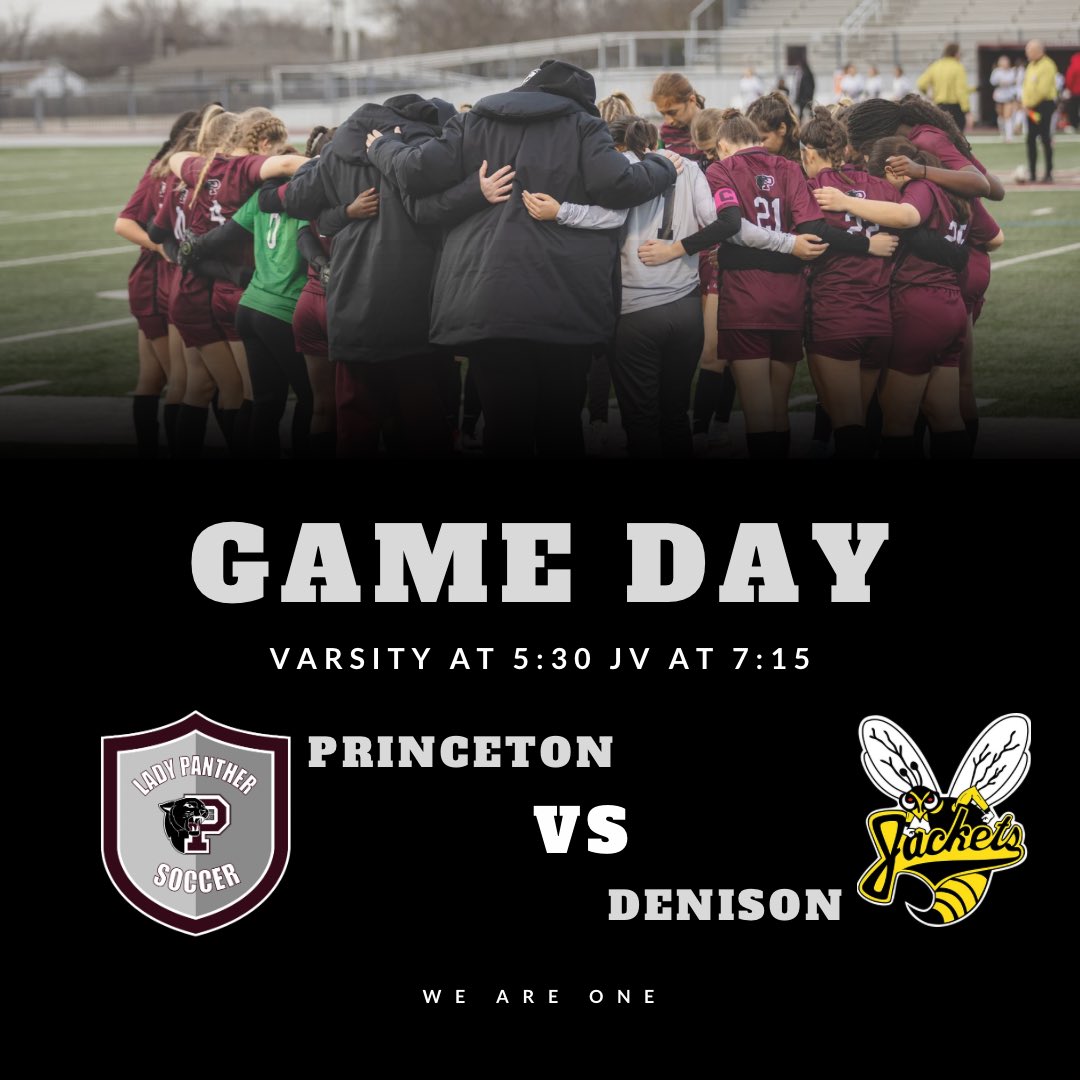 Princeton Lady Panthers ⚽️ (@princgirlssoc) on Twitter photo Game Day! If you can’t come to Denison, take yourself to the <a href="/PrincetonHSGBB/">Princeton HS Girls Basketball</a> game in Garland! #PrincetonStrong Game Day! If you can’t come to Denison, take yourself to the <a href="/PrincetonHSGBB/">Princeton HS Girls Basketball</a> game in Garland! #PrincetonStrong