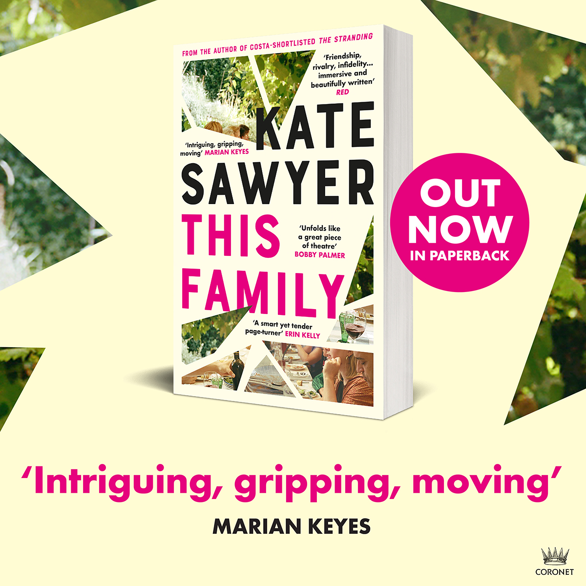 The ambitious new novel of family life past and present from the author of the Costa Book Awards shortlisted #TheStranding.

Win copies for your book club 👉 rebrand.ly/ef5630
⏰ 1 March

@HodderBooks@KateSawyer 

#ThisFamily