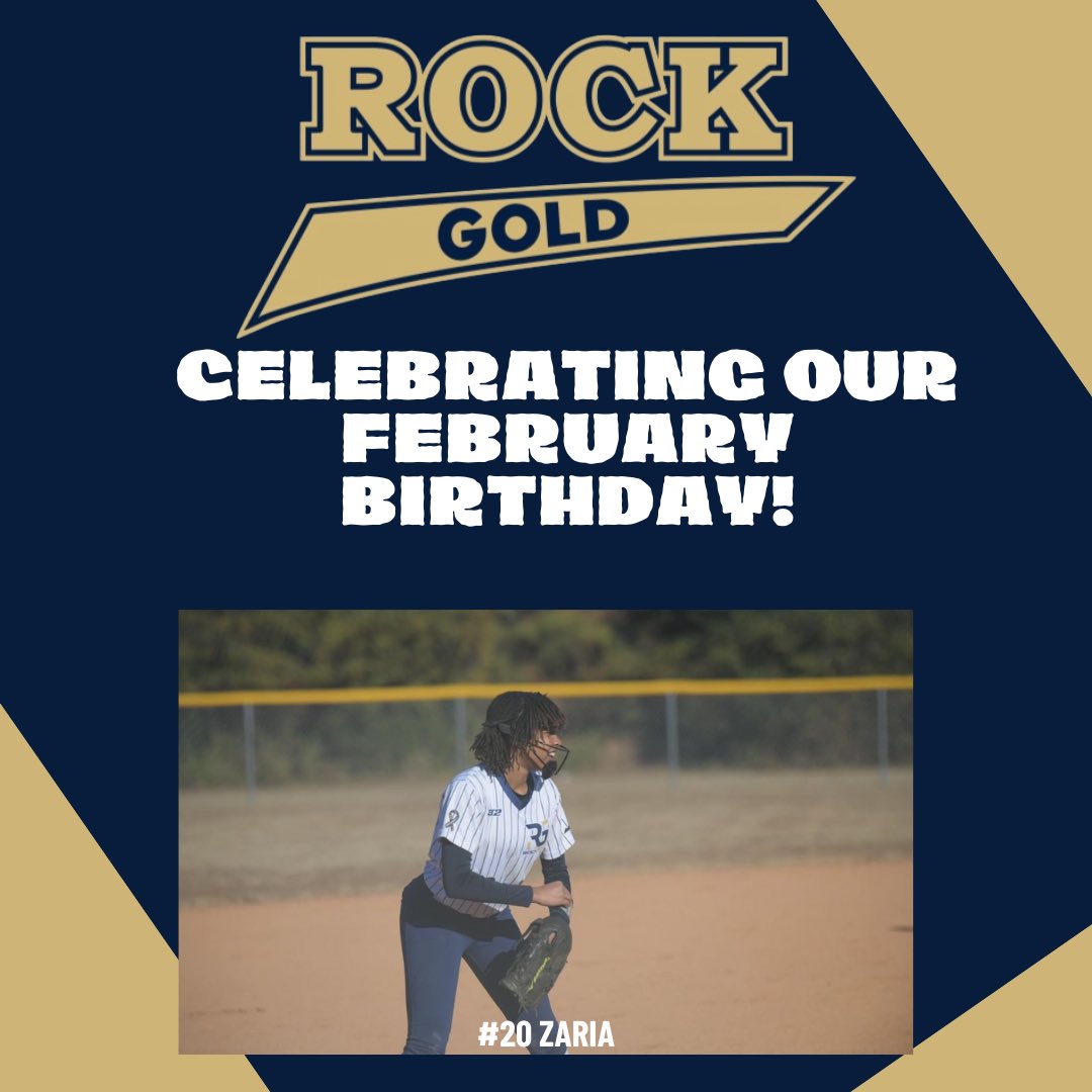 Wishing Zaria a Happy Birthday! She’s a slapper, plays 3rd &amp; OF, and quick on the bases.