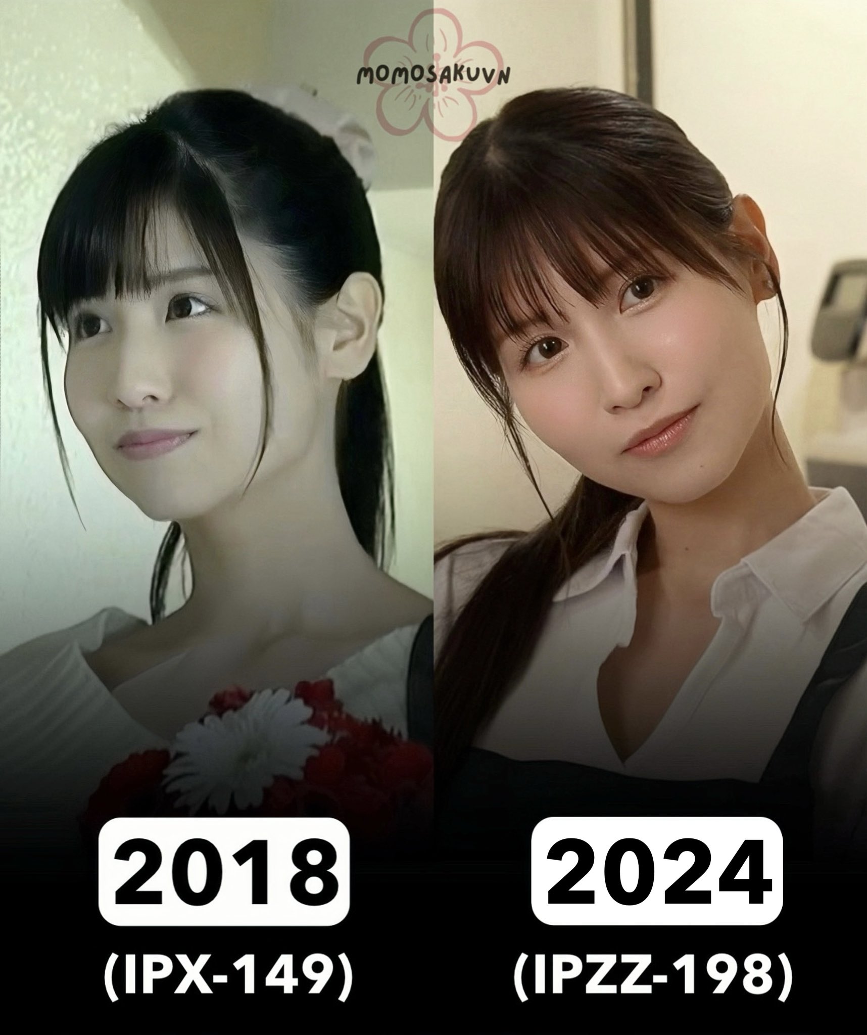 Momo Sakuras International Fan Account on X: shes really growing in  front of my fvcking eyes 🥹 t.coeobHXANMYI  X