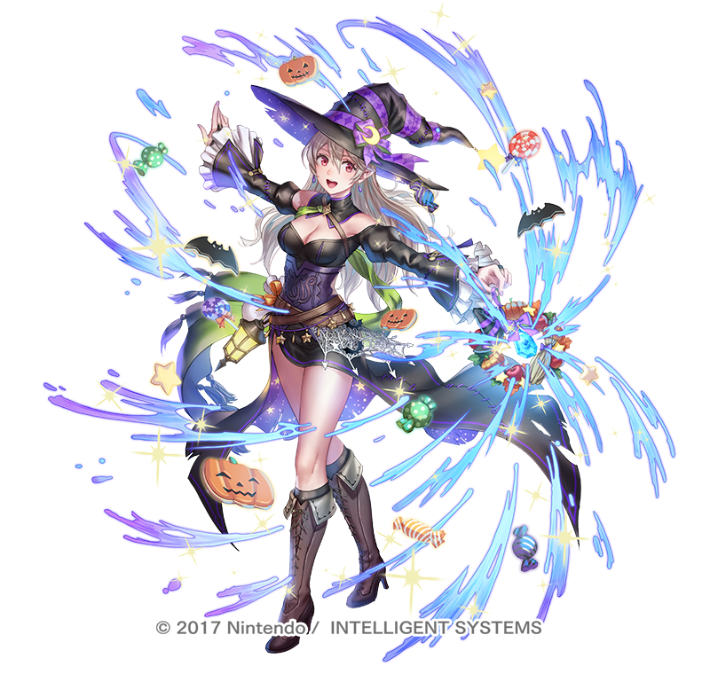 カムイ♀((FEif)) ,カムイ(FEif) ,カムイ♀ 「ハロウィンカムイちゃんとバレンタインルフレさんとバレンタインヘンリエッテさまがピ」|あんべよしろう/Yoshiro Ambeのイラスト