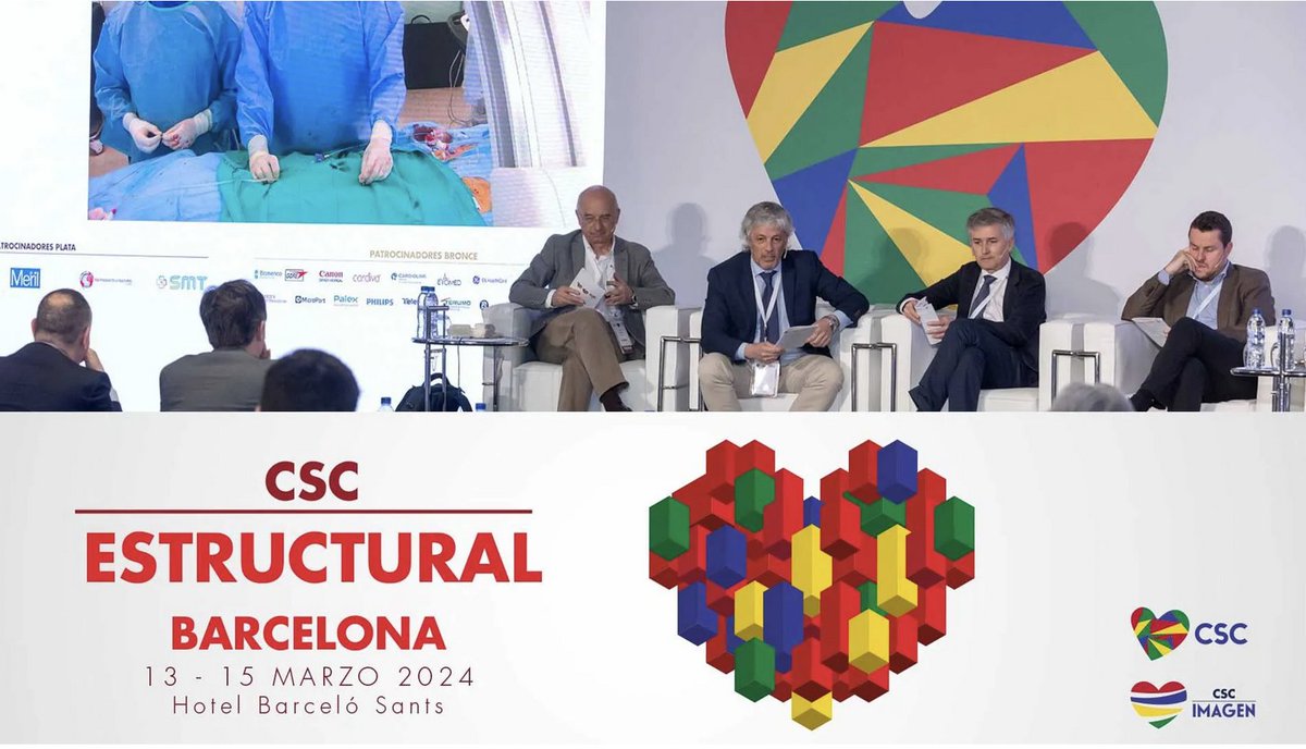 📢Vuelve el #CSCESTRUCTURAL, el curso de referencia en intervencionismo estructural. Actualiza tus conocimientos con los casos en vivo más interesantes de la mano de los mayores expertos de nuestro país

🗓️13-15 marzo 2024
ℹ️ Infórmate y reserva tu plaza
📎fundacionfic.es/evento/csc-est…