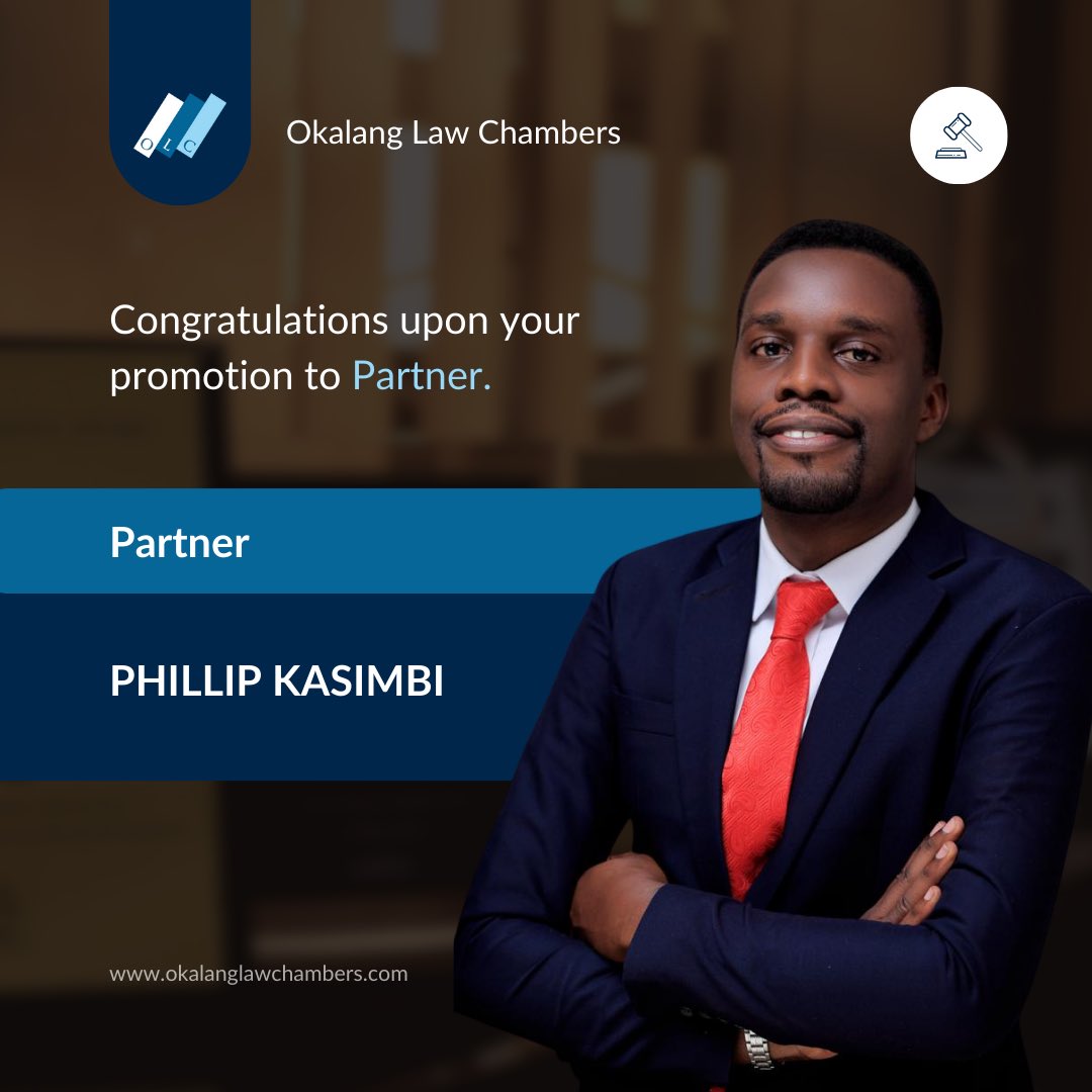 Congratulations <a href="/PhilipKasimbi/">Philip Kasimbi</a> upon your promotion to #Partner