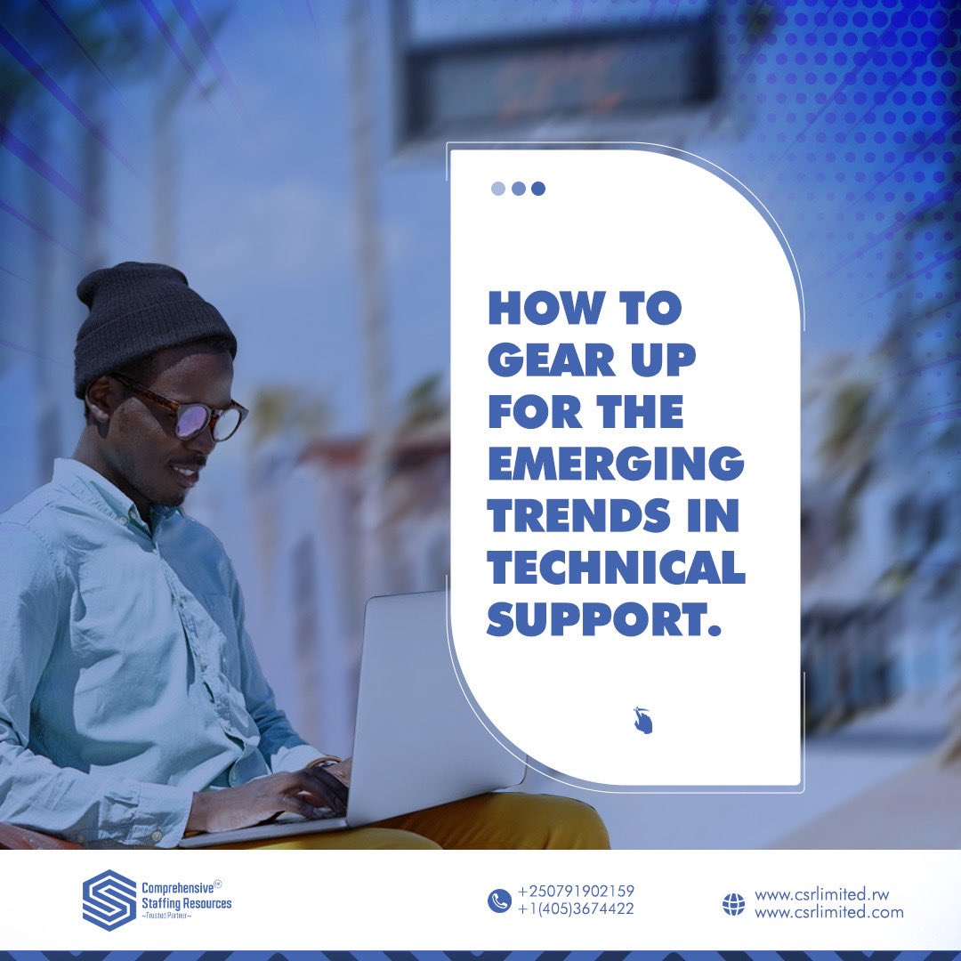 csr_rw's tweet image. Here to how you can cope with the agility within the tech industry. Invest in secure tech and foster clear communication channels for seamless support.
#RemoteTechSupport #AdaptingToChange #FutureOfWork
Thread>>