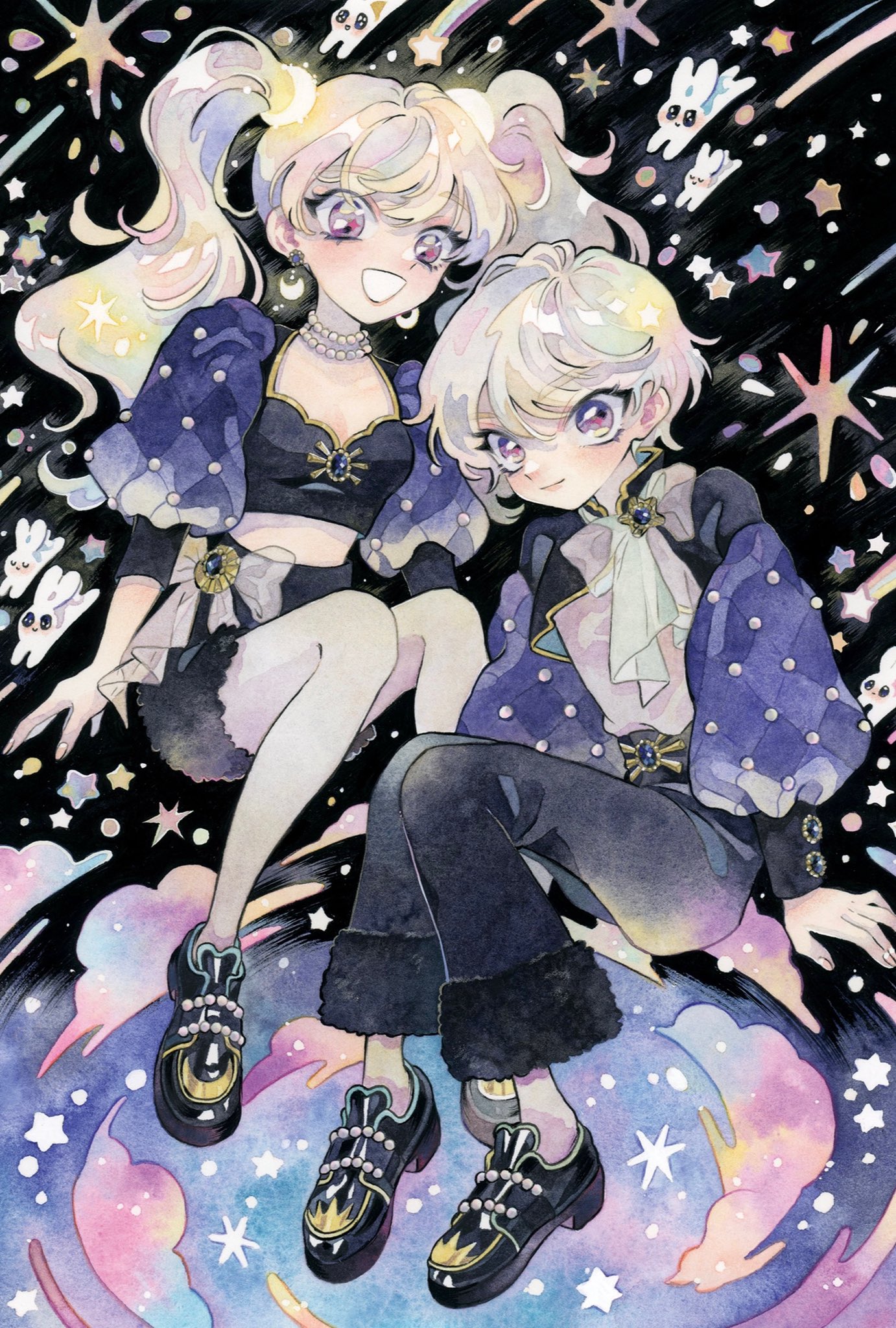 ゆう様⭐︎コピック⭐︎水彩⭐︎漫画 浩峰尚🐈 透明水彩/コミック🌸お知らせは固定にて on X: 