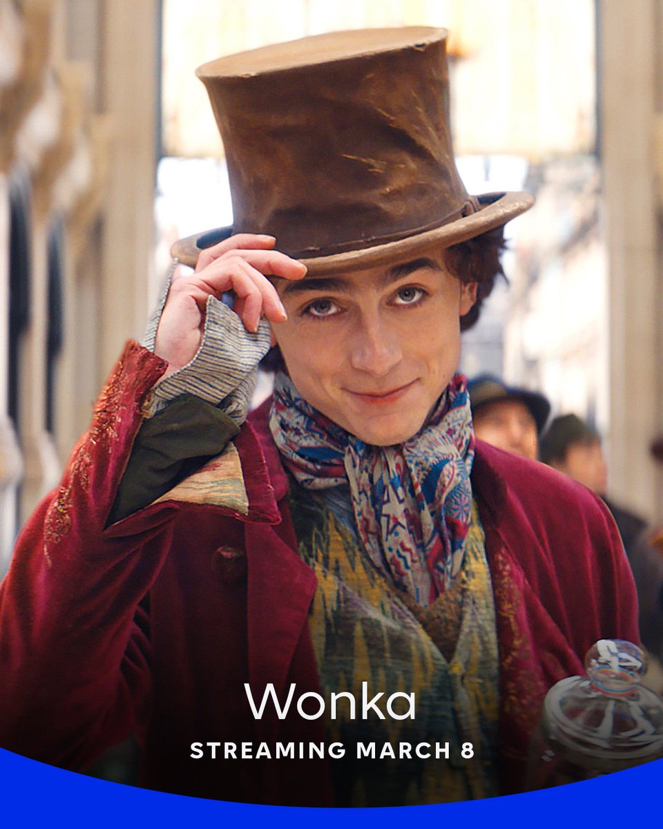 Quiet up and listen down. #WonkaMovie will be available to stream March 8 exclusively on Max.