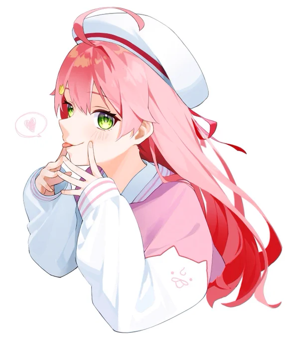 舌出しみこち#miko_Art 