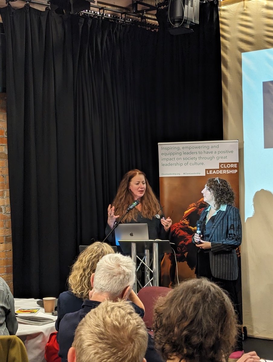 John McMahon (@johnmcarts) on Twitter photo 'We set out to prove to trustees how 2+2 could equal 6'
Anne Torreggiani <a href="/audienceagents/">The Audience Agency</a> and <a href="/janefinnis/">Jane Finnis</a> <a href="/Culture24/">Culture24</a> with an inspiring, brave, honest sharing of how to innovate and co-Lead through mergers in tight financial times
<a href="/CloreLeadership/">Clore Leadership</a> #CloreLeadership #LeadershipNow 'We set out to prove to trustees how 2+2 could equal 6'
Anne Torreggiani <a href="/audienceagents/">The Audience Agency</a> and <a href="/janefinnis/">Jane Finnis</a> <a href="/Culture24/">Culture24</a> with an inspiring, brave, honest sharing of how to innovate and co-Lead through mergers in tight financial times
<a href="/CloreLeadership/">Clore Leadership</a> #CloreLeadership #LeadershipNow