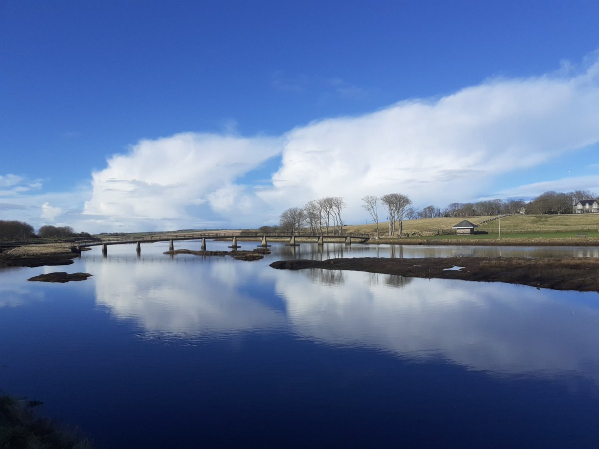 Lunchtime walk phone pic, Wick riverside.