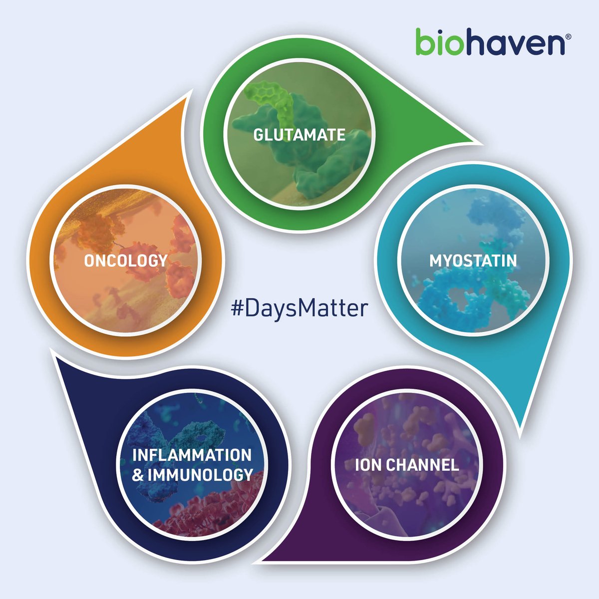 Biohaven’s mission is to help patients by developing therapies in #neuroscience, #oncology, and #immunology. We are just getting started. Explore our clinical and preclinical programs: brnw.ch/21wHfQ2