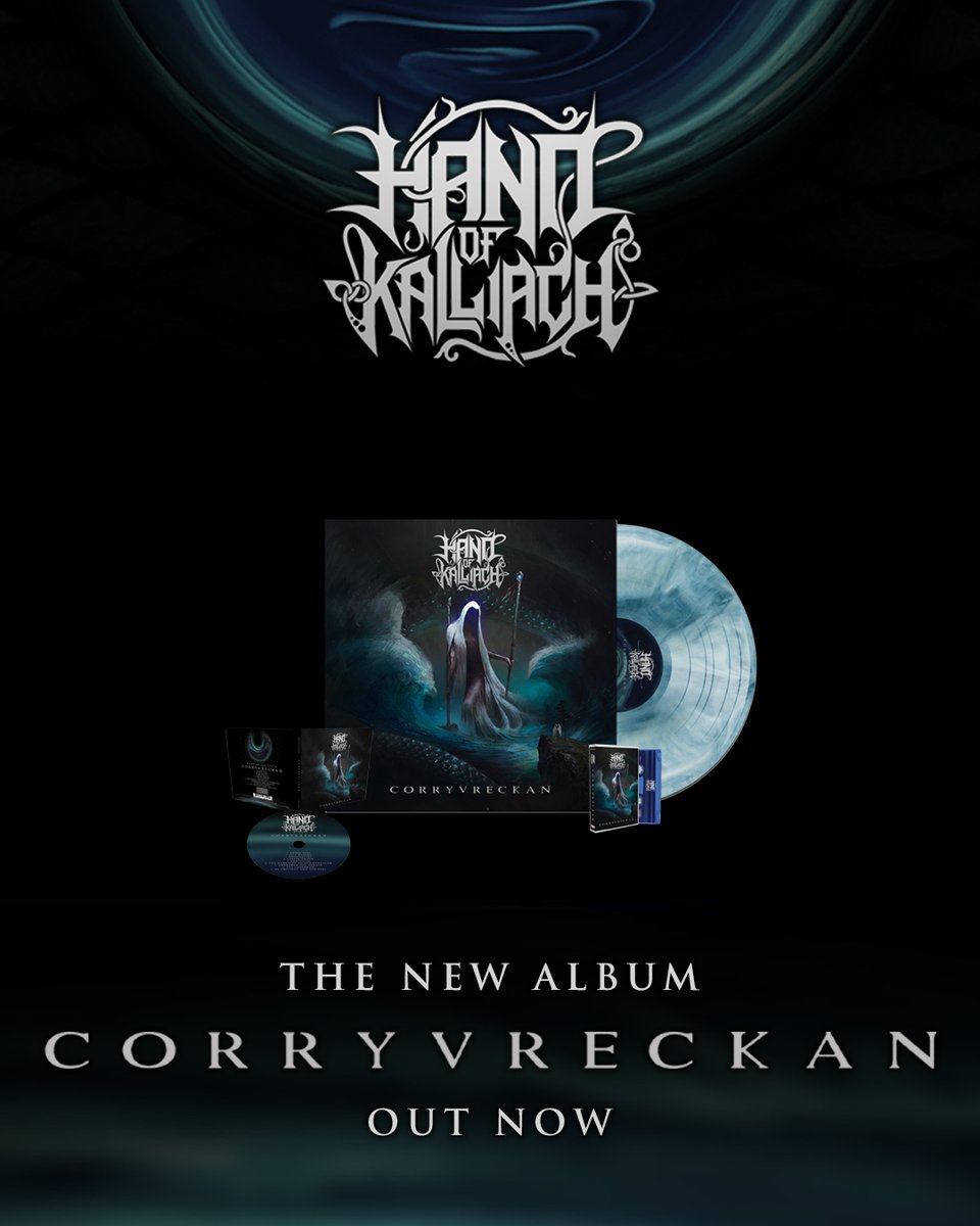 RELEASE DAY!!!
Our new album Corryvreckan is now available everywhere to stream and download, courtesy of <a href="/ProstheticRcds/">Prosthetic Records</a>
You can also find our brand new lyric video for "Cirein-cròin" over on Prosthetic's YouTube channel🐉