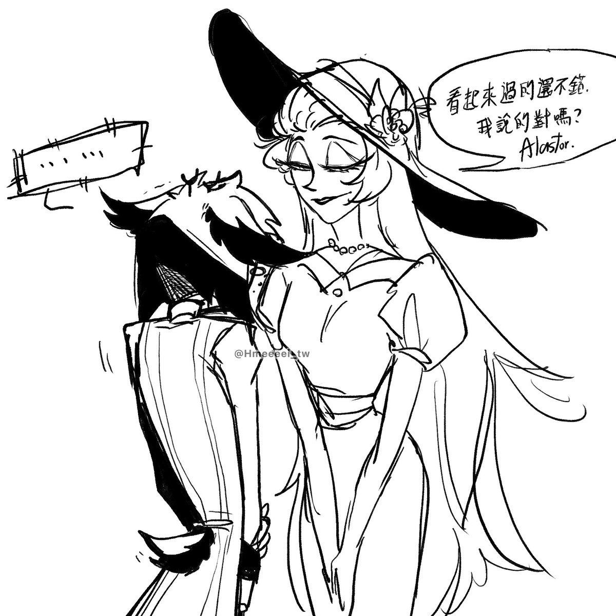 OnO_99520's tweet photo. 一點被嚇到的鹿鹿……🙏🦌❤️

#HazbinHotel #HazbinHotelLucifer #HazbinHotelAlastor #HazbinHotelLilith https://t.co/8OW0ObA6On