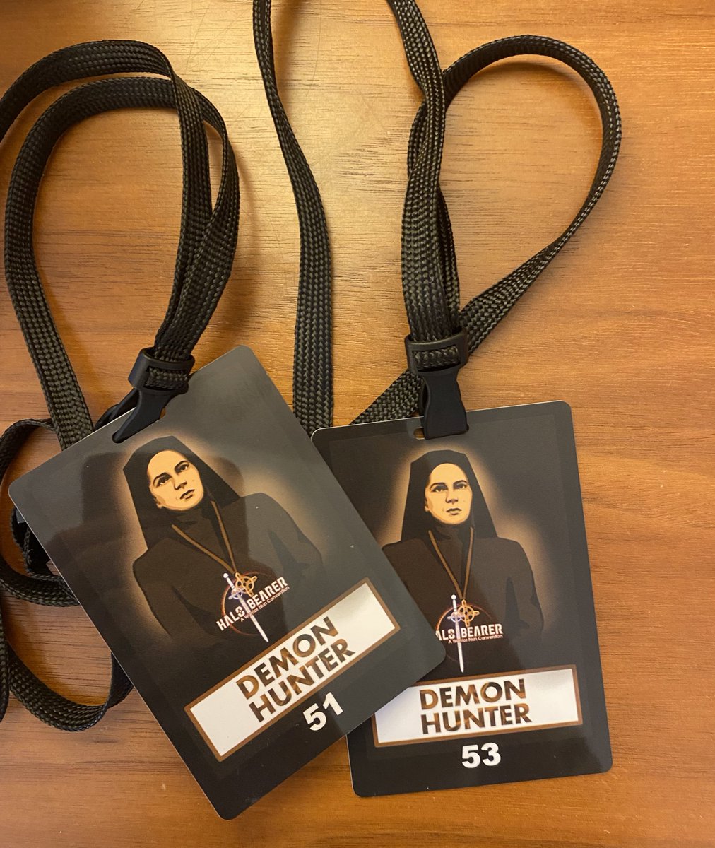 Finally arrived - I’m really looking forward to meeting y‘all! (and a bit anxious, lol)
#WarriorNun #HaloBearerUK #SaveOURWarriorNun