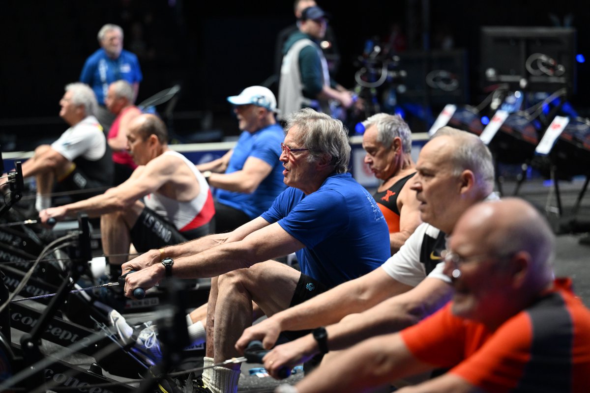 WorldRowing's tweet photo. Peter Dreissigacker, one of the founders of @concept2, is here in Prague ๐จ๐ฟ competing!
#WRICH24 #WRVersa https://t.co/jQ1W5zlbxK