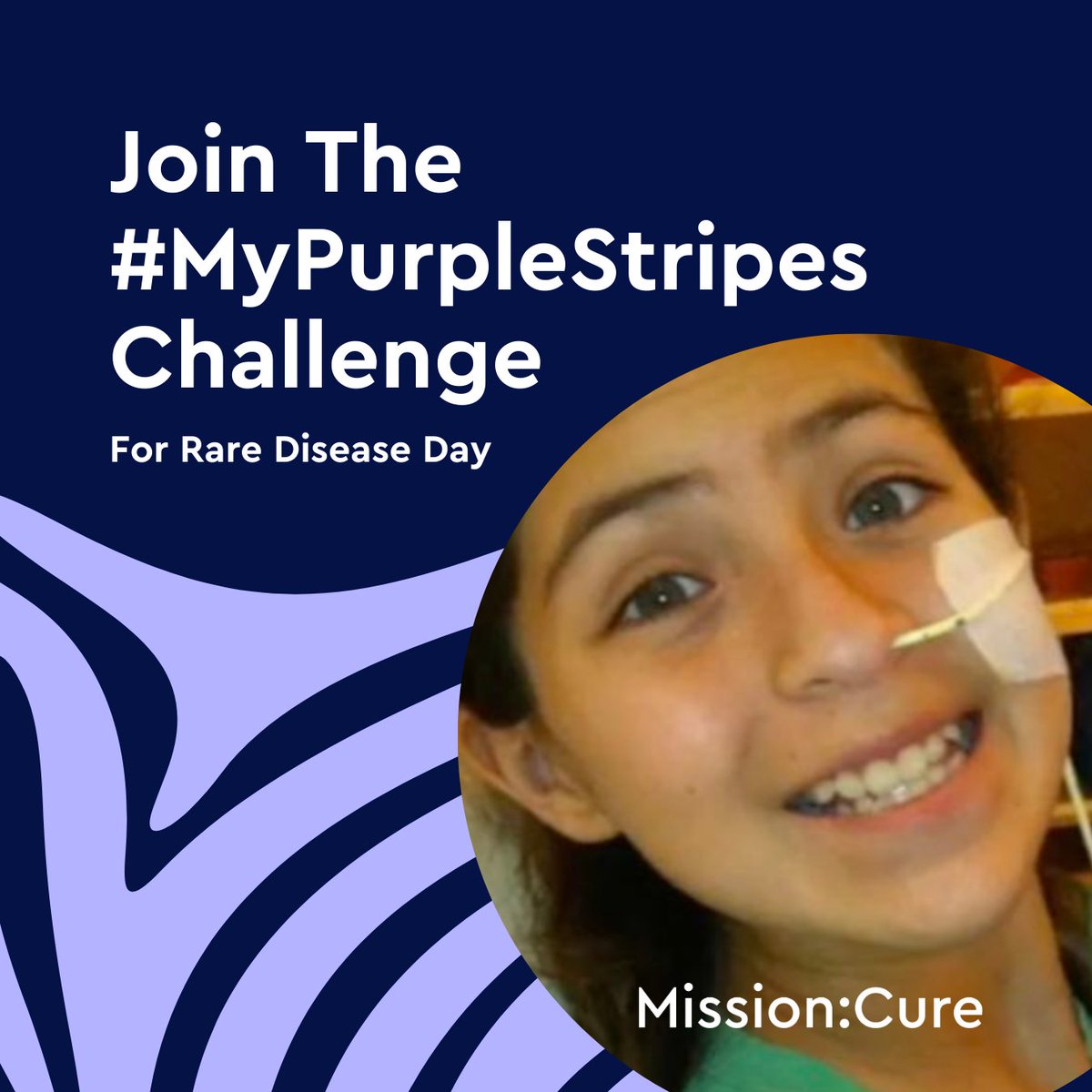 #RareDiseaseDay is only 6 DAYS AWAY! If you're ready to raise your voice, join the #MyPurpleStripes challenge to help bring awareness to chronic pancreatitis year-round. Learn how here 👉 mission-cure.org/mypurplestripe…