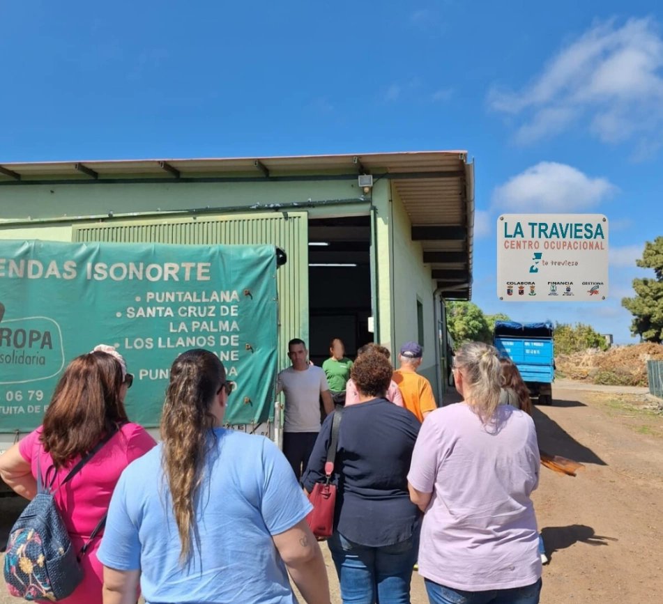 FIsonorte's tweet photo. Visita de las personas usuarias del centro "La Traviesa" al Centro Empleo Verde 💚🌎 https://t.co/GOFVwdPdsw
