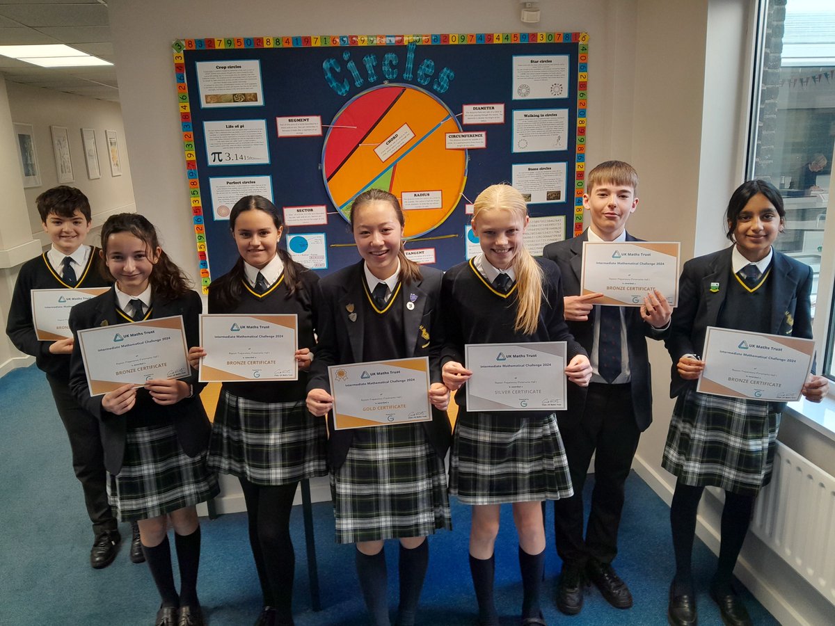 Congratulations to the below Year 8 pupils for achieving Bronze, Silver and Gold awards in the UKMT Intermediate Maths Challenge.

The Intermediate level challenge is aimed at GCSE-level pupils, and so we are extremely proud of these pupils for doing so well.

#AReptonPrepStory