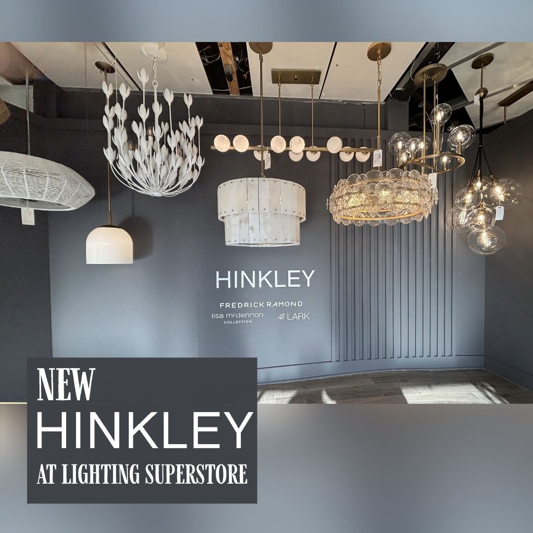 The finishing touches have been made to Lighting Superstore’s Premier Partner display!

#hinkley #pendants #sconces #chandeliers #lightingsuperstore #customdisplay #lightingdisplay #newdisplay #showroom #finished